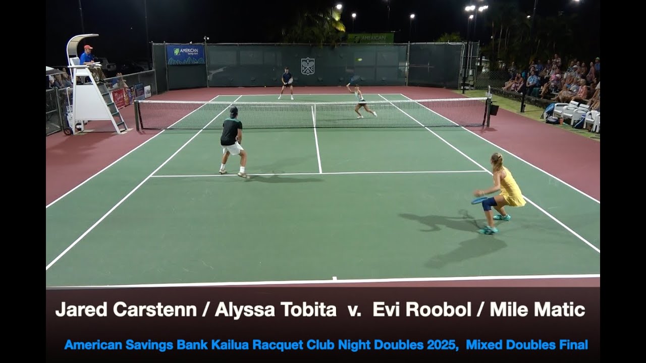 Carstenn/Tobita v. Roobol/Matic FINALS HLTS - Kailua Night Doubles 2025
