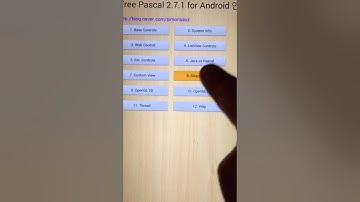 Android Native Controls for Pascal