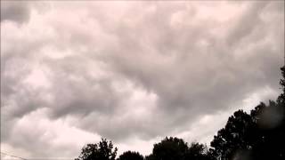 Williamsburg Kentucky storm rolling in.....8X speed