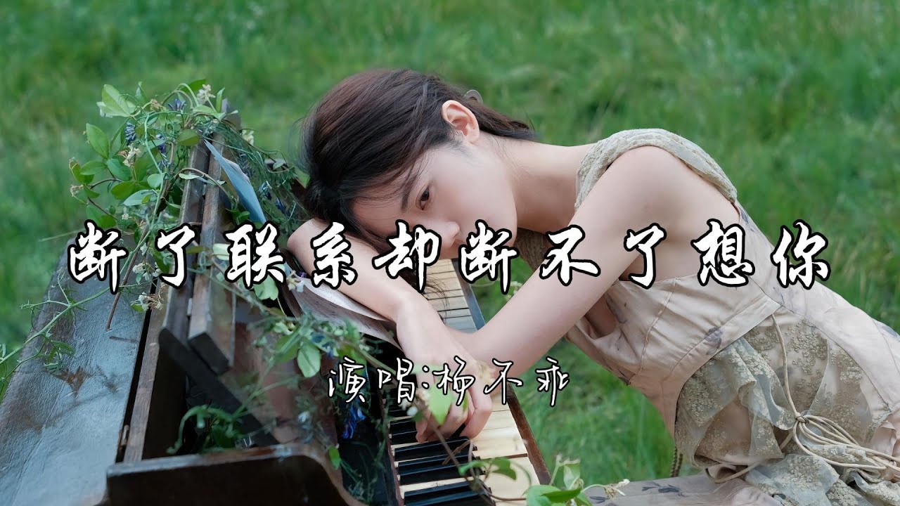 杨不乖 - 断了联系却断不了想你『断了联系却断不了想你,从今以后你照顾好自己。』『动态歌单MV』 - YouTube