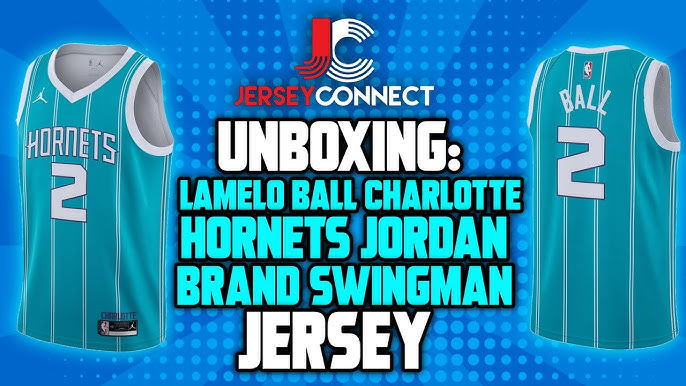 NEW 2021-22 Lamelo Ball #2 Charlotte Hornets Jordan Men's City Edition  Jersey