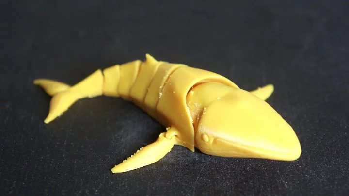 Flexi Humpback Whale print-in-place - 3D Printing