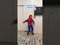 А я человек паук. I am spiderman. Song for kids. Kid dancer. Toddler in a Spider-Man costume.
