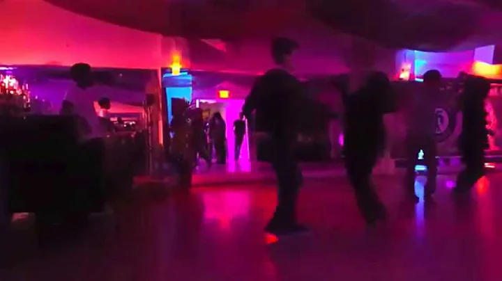 Natalie Arce social dancing in Nyc with Eric G