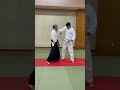 奥襟取り肘逆当て投げ 無重力合気投げ 浮揚合気 佐川派大東流合気武術 合気錬体会 佐川幸義 吉丸慶雪 有満庄司 合気道 Daito-ryu Aikido #Shorts