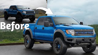 How to edit Car photos in Photoshop | Full Retouching Process screenshot 4