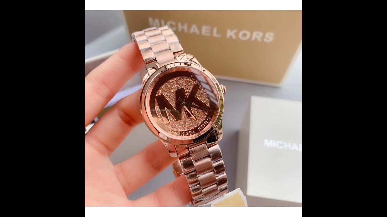 Pave Crystal Dial Ladies Watch 