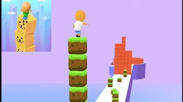 Cube Surfer Mix Levels Walk through Game Android, ios Game play 🎮