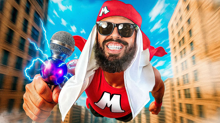 MUSSA VIROU UM SUPER HERÓI!