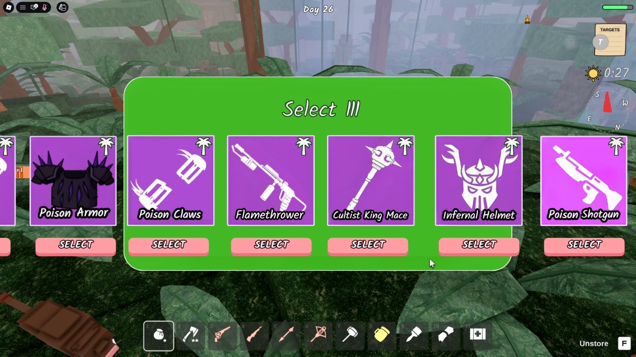 NEW JUNGLE UPDATE GONE WILD in 99 Nights in the Forest