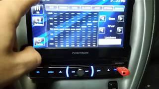 Positron Sp 6730 Dtv - Dvd Player Retrátil Tv Digital Bluetooth Usb