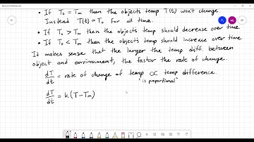 Modeling with Ordinary Differential Equations