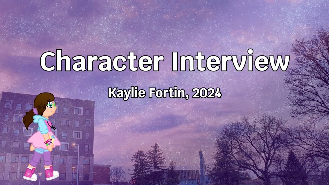 Year 6 Character Interview Example Character Interview - YouTube