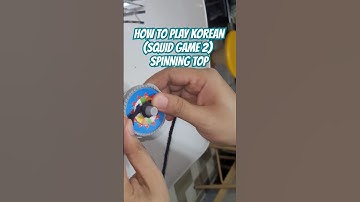 How to Play Spinning Top (Squid Game) #squidgame2 #spinningtop #squidgame #howto