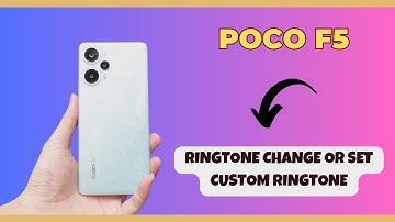 Ringtone change or set custom ringtone POCO F5 || How to change ringtone || Ringtone settings