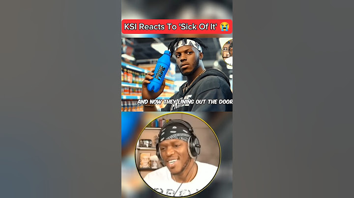 KSI Reacts To 'Sick Of It' 😭