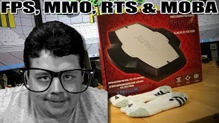 Unbox & Review of Stinky video gaming footboard controller for FPS, MMO, RTS & MOBA screenshot 5