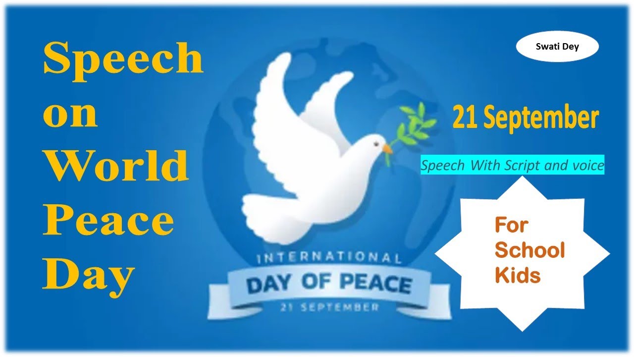 peace day speech topic