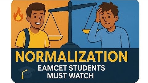 Normalization #Eapcet
