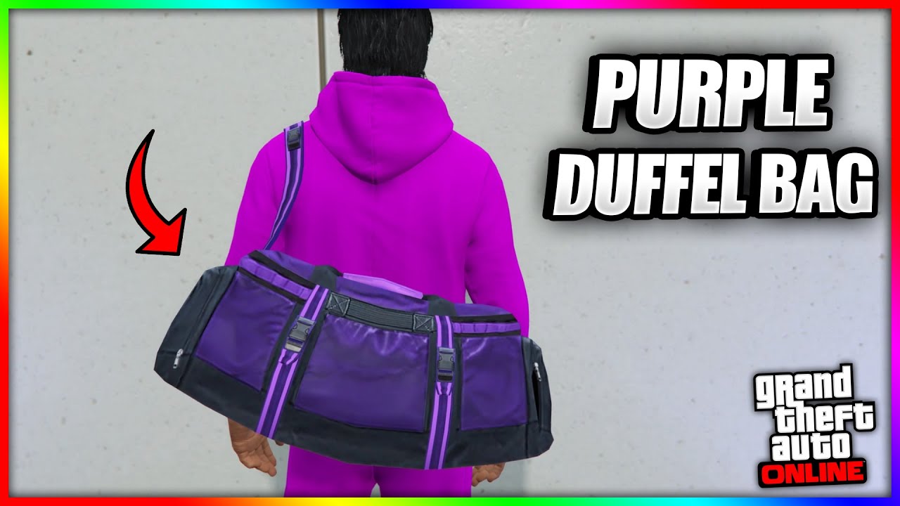 *SUPER EASY* HOW TO GET THE PURPLE DUFFEL BAG IN GTA 5 ONLINE! (After
