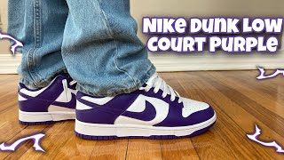 Nike Dunk Low Championship Court Purple Review & On Feet! MUST COP!