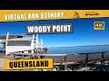 Virtual Running Video 32min, Woody Point, Brisbane,  Australia 4K