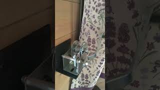 Подъёмный механизм из лебедки троса для дымохода #дача #diy #стройка #беседкасвоимируками #сад