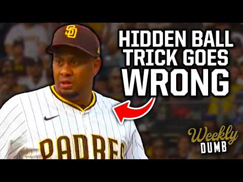 MLB's first woman umpire calls first game & Hidden ball trick goes wrong for Padres | Weekly Dumb