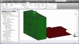 Simulation Mechanical - Automatic meshing