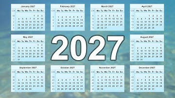 2027 Calendar