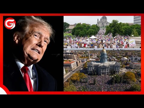 THOUSANDS PROTEST IN THE UNITED STATES AGAINST TRUMP TO OPPOSE TOTAL AUTHORITY AND THE USE OF FOR 