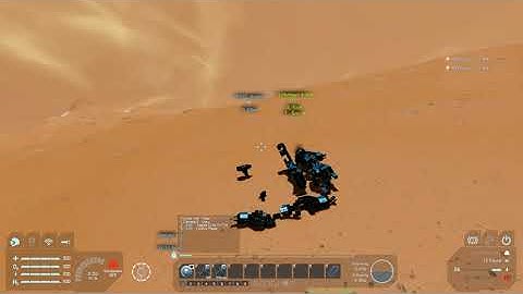 Space Engineers artillery test