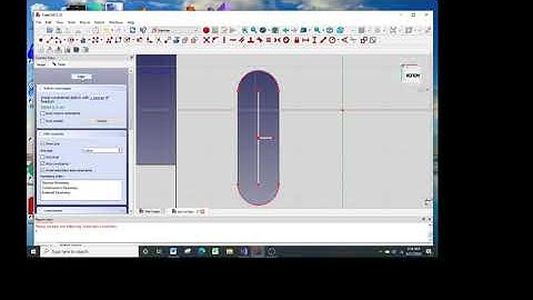 A2plus constrain hole to center of slot