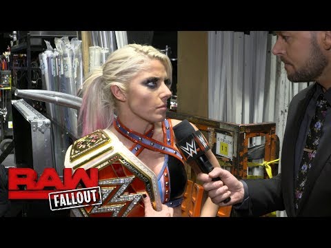Alexa Bliss delivers the rudest victory speech after Raw: Exclusive, Oct. 30, 2017