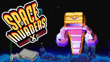 Space Invaders (🎮PS1) - ✨HD Longplay | No Commentary