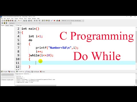 do while in c programming speak Khmer