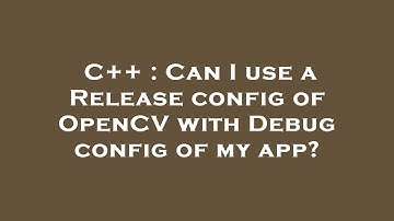C++ : Can I use a Release config of OpenCV with Debug config of my app?