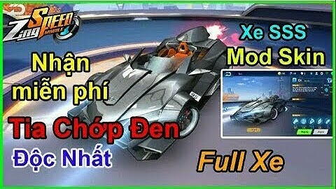 Mod Xe Tia Chớp Đen ZingSeed Mobile