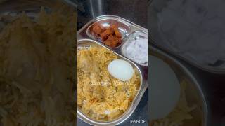 #shorts 😋😍Sunday Special ChickenBiryani 😍இன்னைக்குஓருபிடி😋 #foodie #viral #biryanilover #chicken