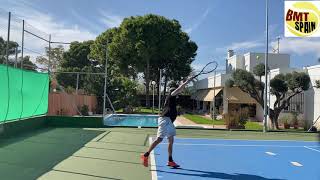 Tennis Serve, all the technical variations, part 6, the toss part C