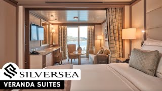 Silver Muse | Veranda Suite Categories Walkthrough Tour & Review | Silversea Cruises | 4K | 2024