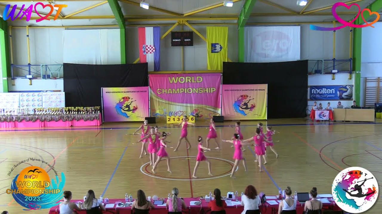 Baton Junior Stage- Halubajske mažoretkinje, Croatia