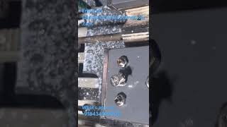 Foundation Bolt &amp; Anchor Bolt Sag Rod Rebar &amp; Round Bar Threading Machine for Production work #short