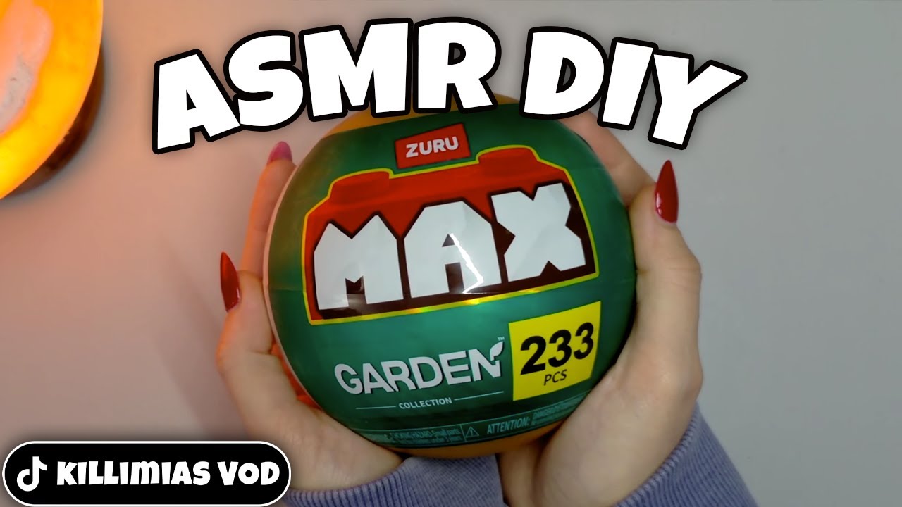 ASMR DIY ✂️ | GARDEN COLLECTION #01 - ZURU MAX