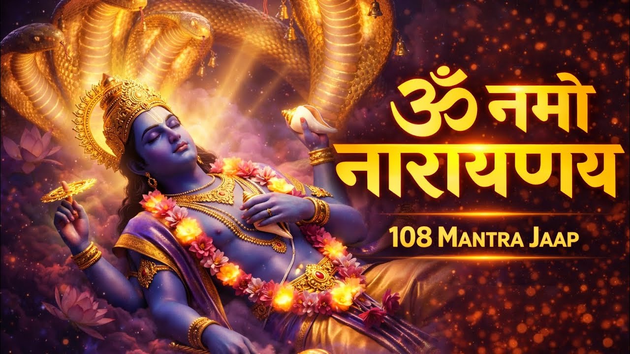 Om Namo Narayanaya Mantra | Om Vasudevaya Namah | Powerful Vishnu Chant for Peace & Protection