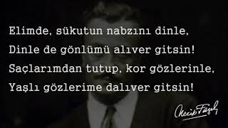 Veda...necip Fazıl Kısakürek