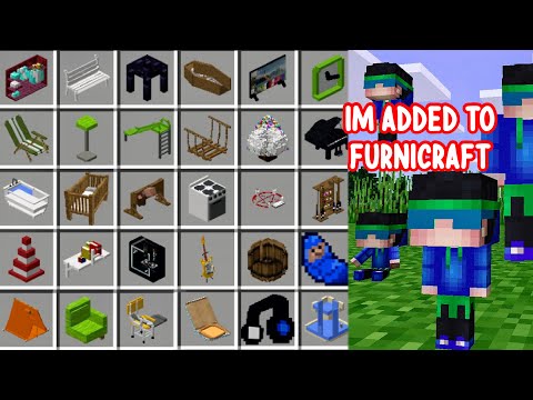 MCPE FURNICRAFT How To Download & Install Furniture Mod (500+ New Items)(How To Skip Linkvertise Ad)