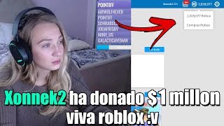 Donando Robux A Youtubers De Roblox Paso Esto By Xonnek - como ganar robux xonnek