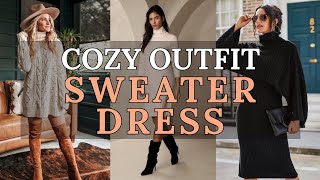 Sweater Dress Outfit Ideas Cozy & Chic Styles For Every Occasion