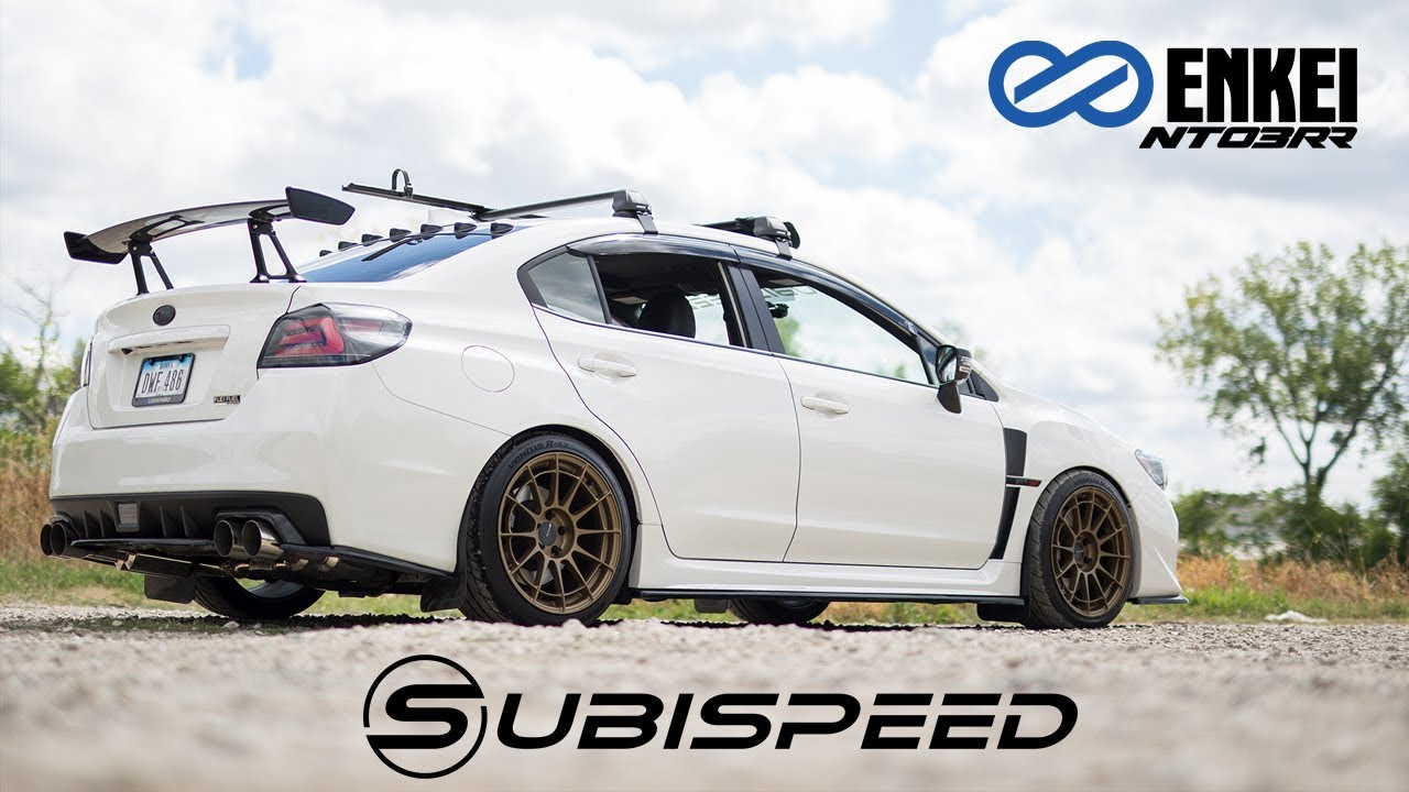 Subispeed Enkei Nt03rr Titanium Gold 15 Wrx Sti Youtube